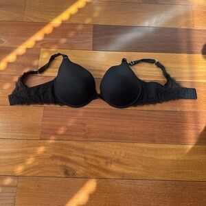 Soma Black Lace Push-Up Bra